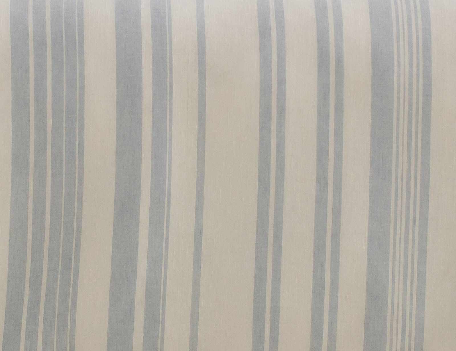 Baraniferho Ice Blue Striped Linen Bedding Set-2
