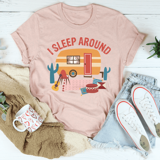 I Sleep Around Tee-0