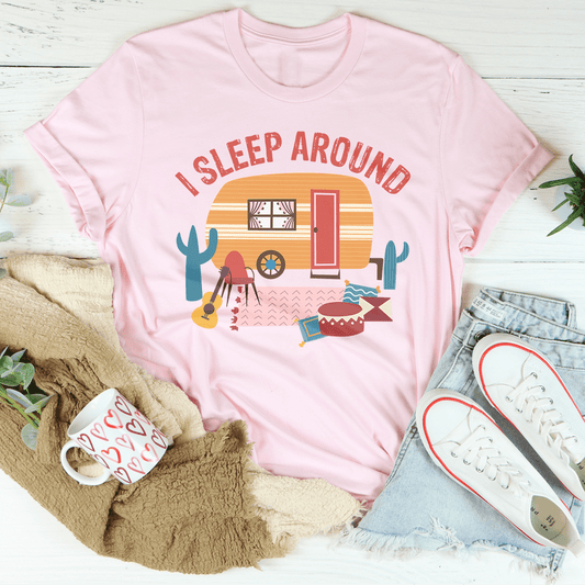 I Sleep Around Tee-1