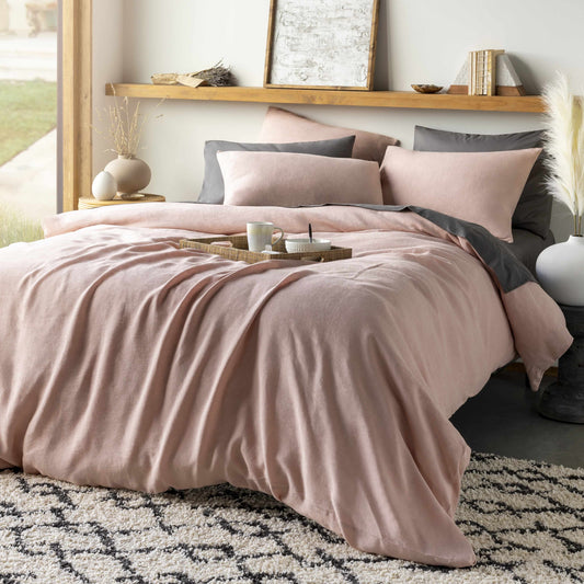 Estaca Blush Linen Bedding-0